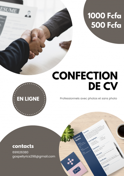 CONFECTION DE CV