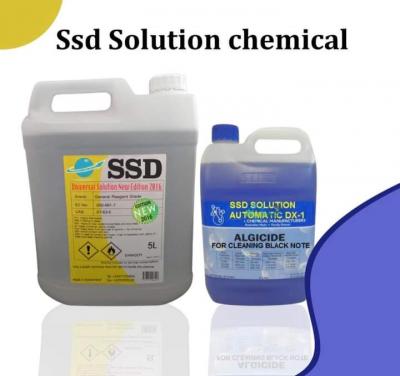 How to use SSD chemical solution for cleaning black dollar