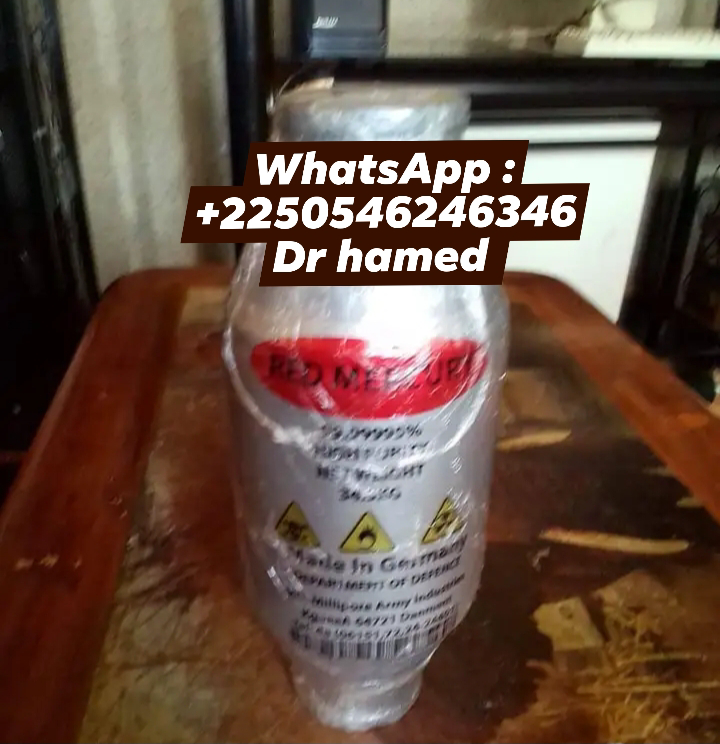 Mercure liquide rouge pur à vendre