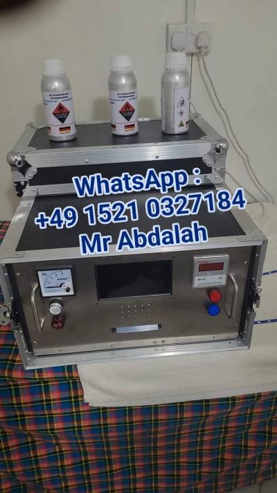 Machine de nettoyage des billets noirs et verts