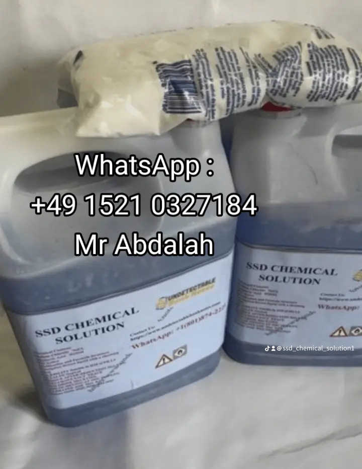 COMMENT UTILISER LE SSD CHEMICAL SOLUTION