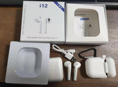 ECOUTEUR BLUETOOTH I12S TWS (DESIGN AIRPODS) TACTI