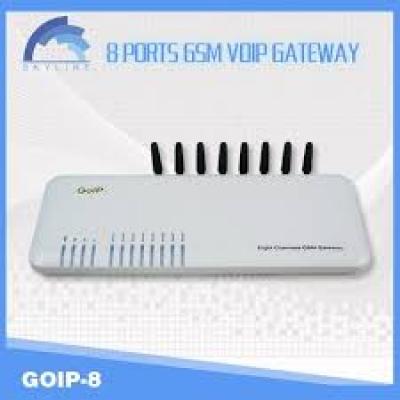Vends GoIP 8 ports voip passerelle gsm/voip passer