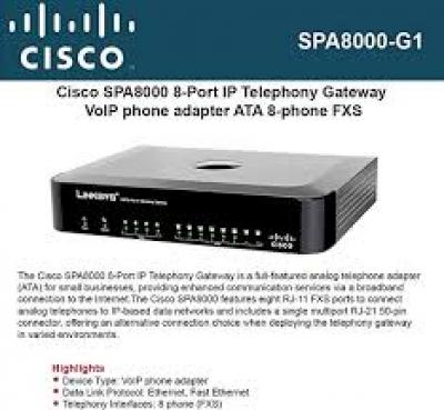 Vends Passerelle Cisco VoIP 8 ports FXS