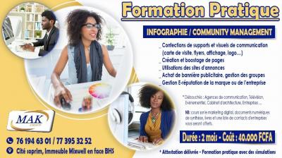 FORMATION EN INFOGRAPHIE / COMMUNITY MANAGEMENT