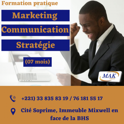 Formation marketing communication statégie