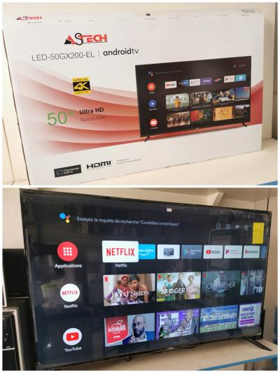 Smart Android TV 50"  4K UHD