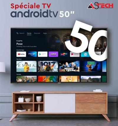 Smart Android TV 50"  4K UHD