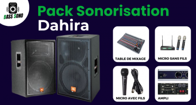 Pack Sonorisation pour Dahira