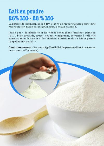 Lait en poudre DISPONIBLE SOUS DOUANE - DAKAR - Af