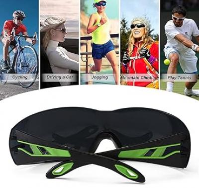 Lunette de soleil transparent, protection maximale