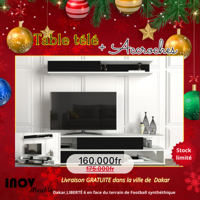 Tables tv + Accroches promo noel12