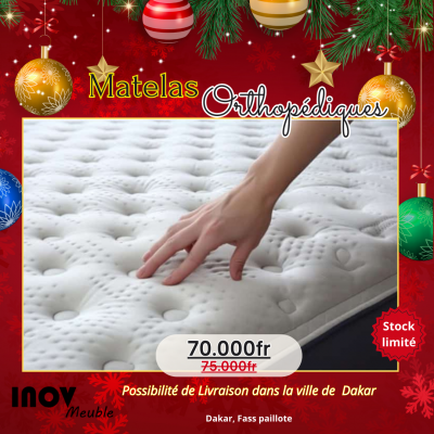 Matelas orthopédiques promo noel12