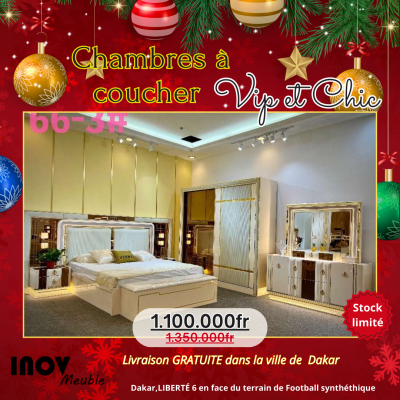 Chambres à coucher vIP promo. noel12