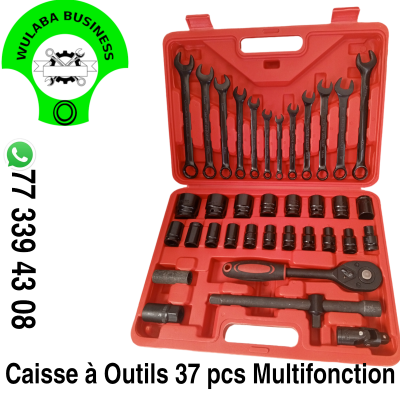 CAISSE A OUTILS 37 PIECES 