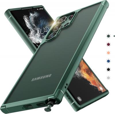 Coque Samsung S22 Ultra | Clear green