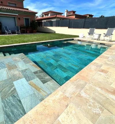 carreaux piscine européens