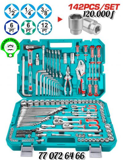 CAISSE A OUTILS 142 PIECES MULTIFONCTIONNELLE