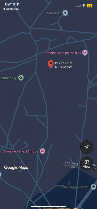 Terrains de 2000 m2  à vendre à Nguérign