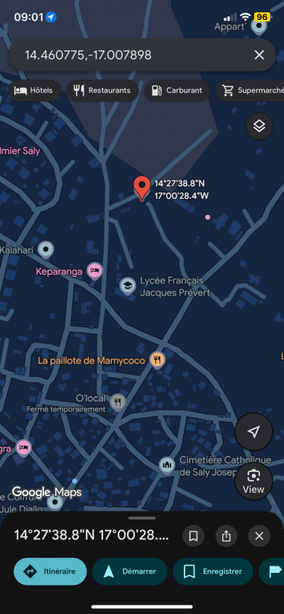 Terrains 300 mètres carrés à vendre à Saly Sé