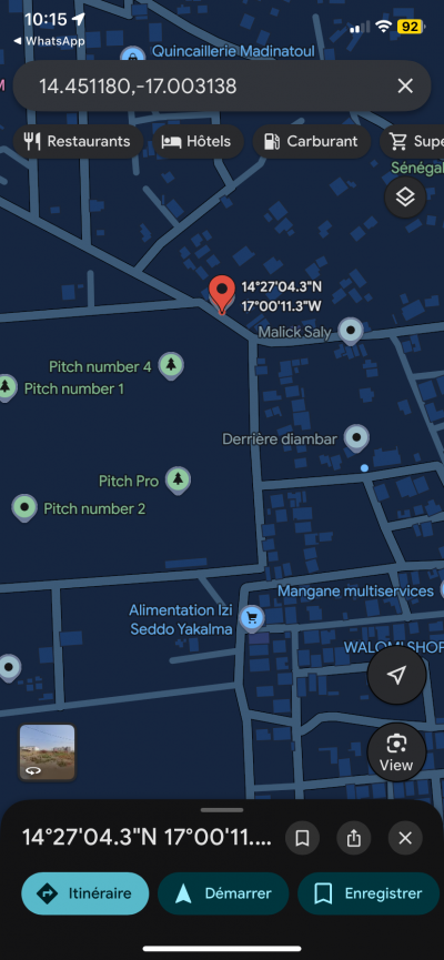 Terrain 300 mètres carrés à vendre à Saly Sén