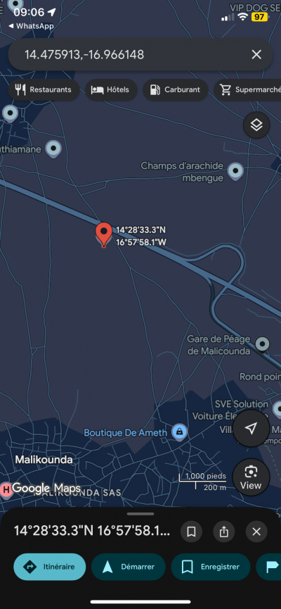 Terrain 300 mètres carrés à vendre à Malicound