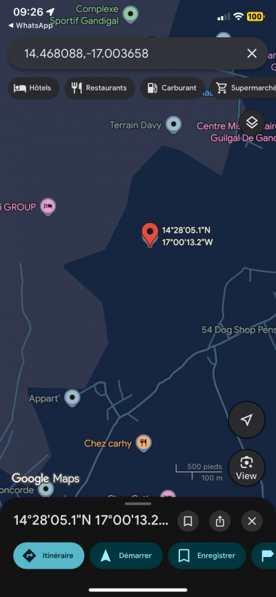 Terrain 225 mètres carrés à vendre à Saly Sén