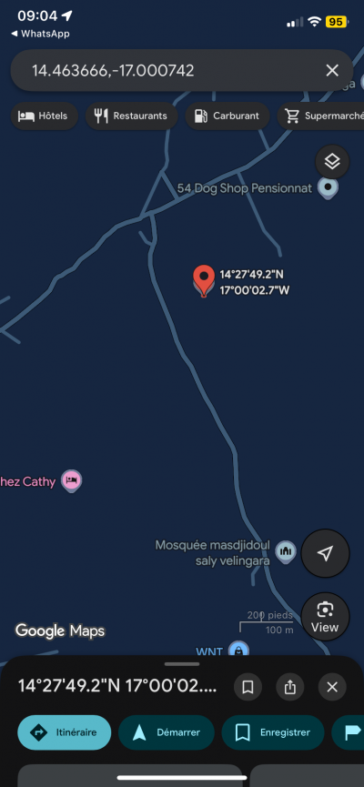 Terrain 225 mètres carrés à vendre à Saly Sén