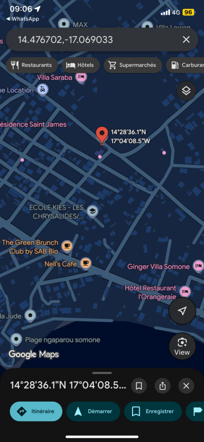 Terrain 3740 mètres carrés à vendre à Somone  