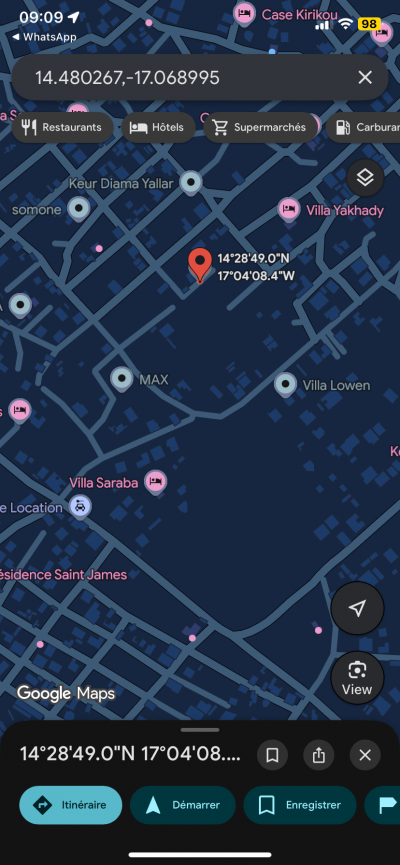 Terrain 900 mètres carrés à vendre à SomoneSé