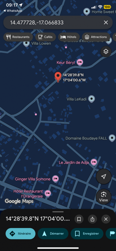 Terrain 399 mètres carrés à vendre à Somone Se