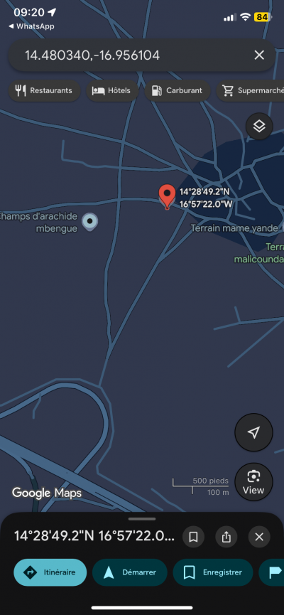 Terrain 300 mètres carrés à vendre à Malicound