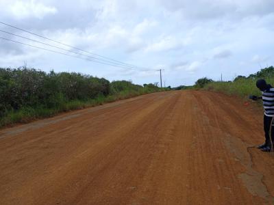 Terrain de 5395 m² vers  Taiba Ndiaye