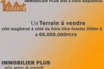 terrain a vendre  cité magistrat titre foncier terrain a vendre  cité magistrat titre foncier
