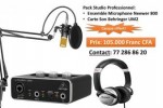 Pack Professionnel Studio Microphone&Carte Son Pack Professionnel Studio Microphone&Carte Son