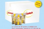 Sankhal Yama de qualité  40x250g