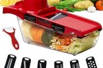 COUPE-LEGUMES 6 EN 1 MANDOLINE SLICER  COUPE-LEGUMES 6 EN 1 MANDOLINE SLICER