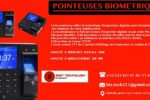 POINTEUSE BIOMÉTRIQUE A BON PRIX  POINTEUSE BIOMÉTRIQUE A BON PRIX