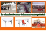 LOCATION : BACHE, SONORISATION, CHAISE VIP, TA LOCATION : BACHE, SONORISATION, CHAISE VIP, TA