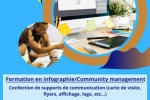 Formation infographie/community management  Formation infographie/community management