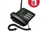 Téléphone Fixe Avec Carte Sim - Noir Téléphone Fixe Avec Carte Sim - Noir