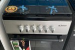 Cuisiniere 4 feux inox 60x60cm simple/full option  Cuisiniere 4 feux inox 60x60cm simple/full option