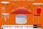 LOCATION DE CHAISES, TABLES et  TAPIS ROUGE 02  LOCATION DE CHAISES, TABLES et  TAPIS ROUGE 02