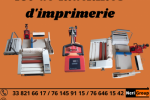 LOT DE MACHINES D'IMPRIMERIE A VENDRE  LOT DE MACHINES D'IMPRIMERIE A VENDRE