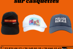 IMPRESSION ET BRODERIE SUR CASQUETTES  IMPRESSION ET BRODERIE SUR CASQUETTES