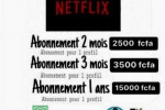 Abonnement compte netflix 