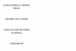 SUCRE ICUMSA 45, ORIGINE BRASIL SUCRE ICUMSA 45, ORIGINE BRASIL