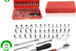 CAISSE A OUTILS 46 PIECES Portatif CAISSE A OUTILS 46 PIECES Portatif