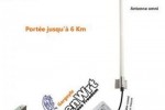 Kit Wifi  Outdoor Omni 65dbi Longue distance Kit Wifi  Outdoor Omni 65dbi Longue distance