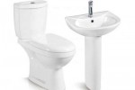 Ensemble chaise anglaise lavabo Océan